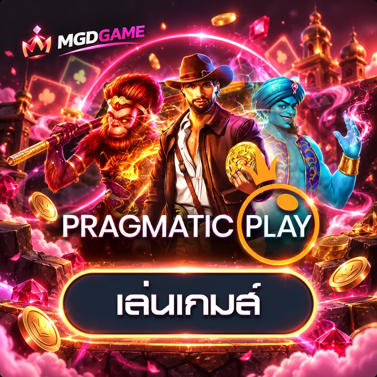 ทดลองเล่น Pragmatic Play บน MGDGAME